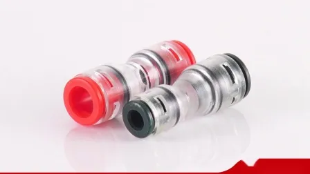 Connettore per blocco gas microduct in fibra ottica per condotto dritto in plastica da 5 mm a 20 mm